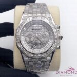 Audemars Piguet Full Iced Out Moissanite Baguette Diamond Men Watch, (6)