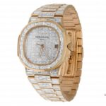 Patek Philippe Baguette Diamond Men Automatic Watch (1)
