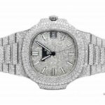 Patek Philippe Nautilus Round Moissanite Diamond Men Automatic Watch (3)
