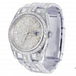 Rolex Datejust Baguette & Round VVS Diamond Men Watch (7)