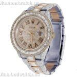 Rolex Datejust Baguette & Round VVS Diamond Men Watch (8)