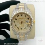 Rolex Datejust Full Iced Out Moissanite Diamond Watch (1)