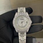 Rolex Datejust Full Iced Out Moissanite Diamond Watch (5)