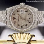 Rolex Datejust Jubilee Moissanite Diamond Men Watch (1)