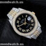 Rolex Datejust Jubilee Moissanite Diamond Men Watch (2)