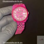 Rolex Datejust Jubilee Pink Sapphire Diamond Men Watch (5)