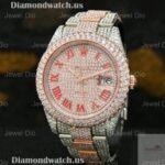 Rolex Datejust Presidential Moissanite Diamond Men Watch (4)