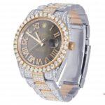 Rolex Datejust Round VVS Diamond Men Watch (2)