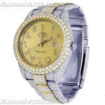 Rolex Datejust Round VVS Diamond Men Watch (6)