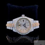Rolex Daydate Full Iced Out Moissanite Diamond Watch (4)