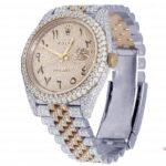 Rolex Jubilee Datejust Round Moissanite Diamond Men Watch (4)