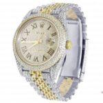 Rolex Jubilee Datejust Round Moissanite Diamond Men Watch (5)