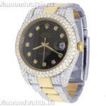 Rolex Jubilee Datejust Round Moissanite Diamond Men Watch (7)