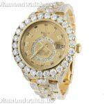 Rolex Sky Dweller Round Moissanite Diamond Men Watch (5)