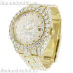 Rolex Sky Dweller Round Moissanite Diamond Men Watch (5)