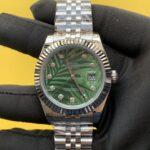 Rolex Datejust 41mm Green Palm Diamonds Dial watch (2)
