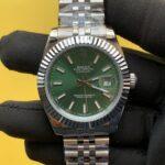 Rolex Perpetual DateJust 41mm Mint Green Dial Jubilee Bracelet (1)