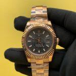 Rolex Sky-Dweller 42 mm Blue Dial Rose Gold Bracelet 336935 (1)
