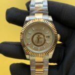 Rolex Sky-Dweller 42 mm Gold Dial Two Tone Bracelet 326933 (1)