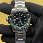Rolex GMT Master II 126720 Meteorite Grey Dial & BlackGreen Ceramic Bezel Oyster Bracelet (1)