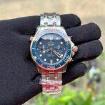 Omega Seamaster 300m Chronograph Co-Axial Master Chronometer 44MM Blue Dial Rose Gold & Steel Men’s Watch (1)