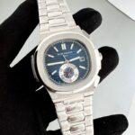 Patek Philippe Chronograph Nautilus 59801A Stainless Steel Blue Dial Wrist Watch (2)