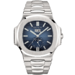 Patek Philippe Nautilus 40.5mm Blue Dial 57261A-014 Stainless Steel Wrist Watch