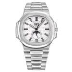 Patek Philippe Nautilus Moonphase Annual Calendar Stainless Steel 57261A-010 White Dial