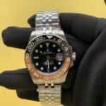 Rolex GMT Master II 126711 Black Dial & OrangeBlack Ceramic Bezel Jubilee Bracelet (1)