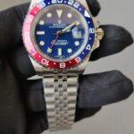 Rolex GMT-Master II 40mm Pepsi Blue Dial 126719BLRO Jubilee Bracelet