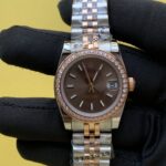 Rolex Lady-Datejust 31MM with Rose Gold Diamond Bezel on Jubilee Bracelet (1)