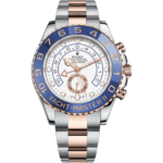 Rolex Oyster Perpetual Date Yacht-Master 44mm White Dial Oyster Bracelet 116681-0002